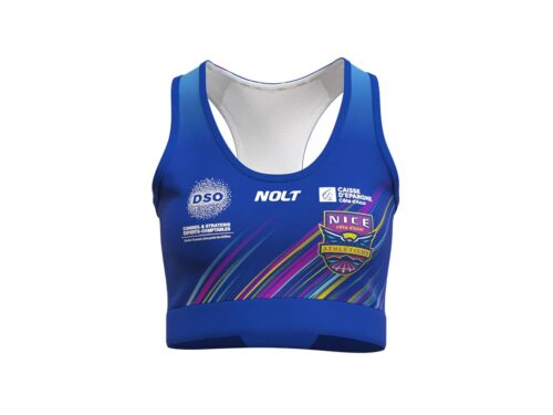 Tenues et maillot d'Athlétisme éco-responsables et personnalisables à base de polyester recyclé et recyclable de la marque NOLT.