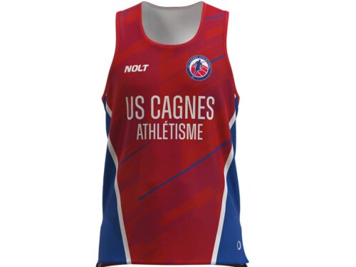 Tenues et maillot d'Athlétisme éco-responsables et personnalisables à base de polyester recyclé et recyclable de la marque NOLT.