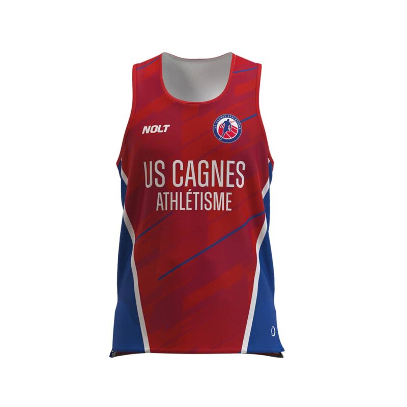 Tenues et maillot d'Athlétisme éco-responsables et personnalisables à base de polyester recyclé et recyclable de la marque NOLT.