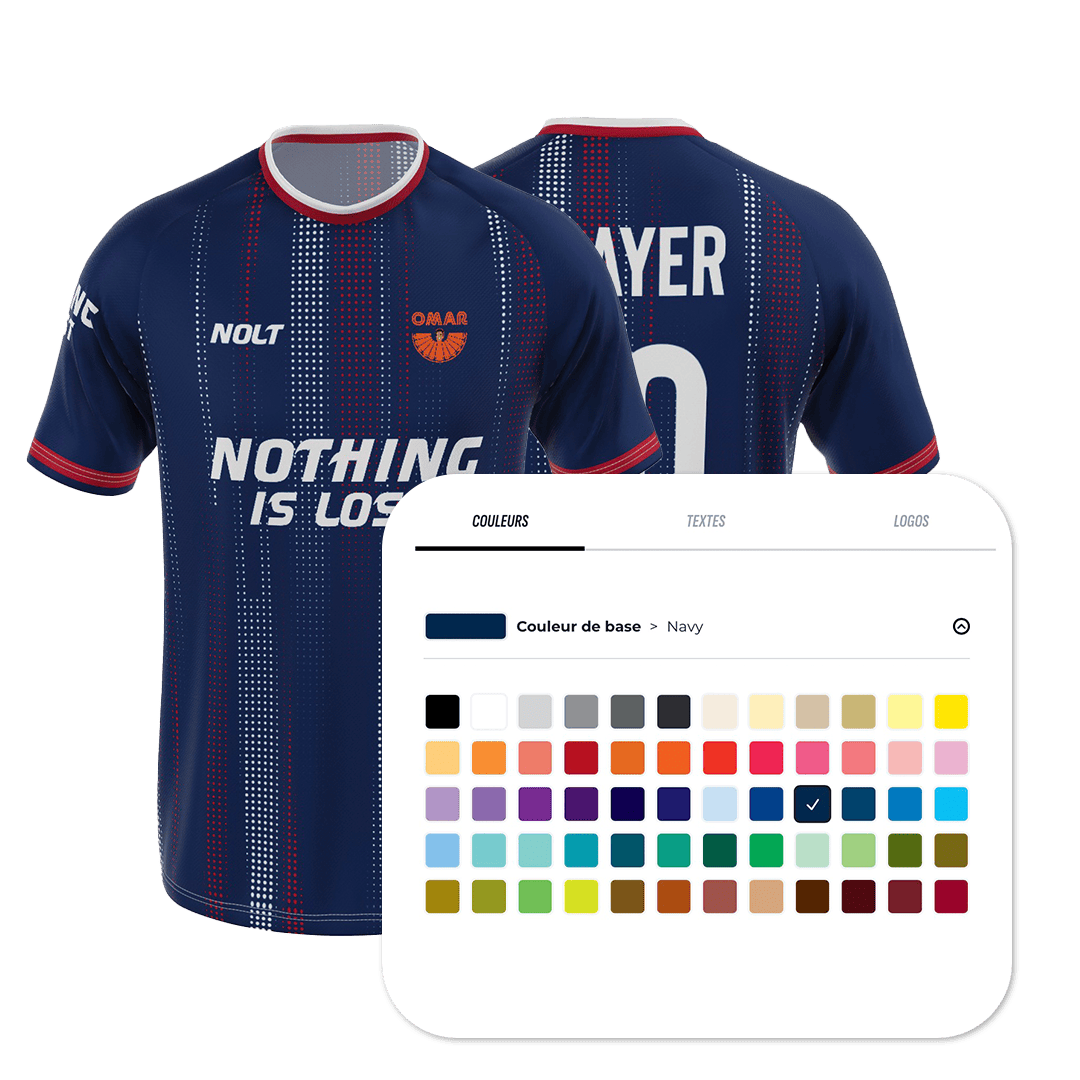 maillot de foot personnalisé