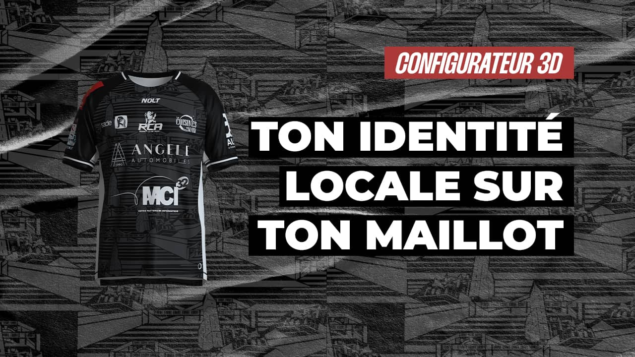 identité locale dans votre maillot personnalisé