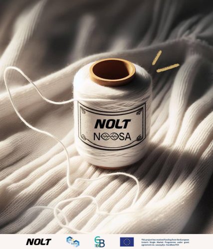 nouvelles chaussettes de sport 100% éco-responsables et circulaires imaginées par NOLT et NOOSA.
